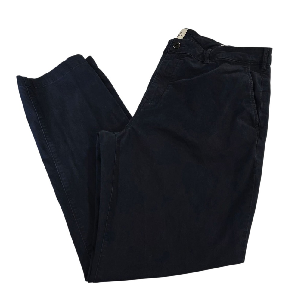 Flint and Tinder Mens Athletic Tapered‎ Fit Chinos Dark Navy Blue Size 40x32
